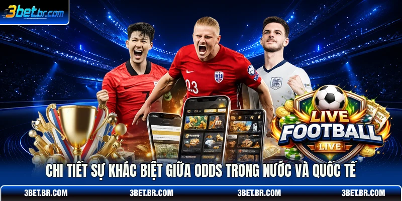 Chi tiết sự khác biệt giữa Odds trong nước và Quốc tế 