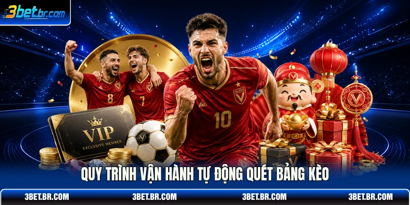 Quy trình vận hành tự động quét bảng kèo